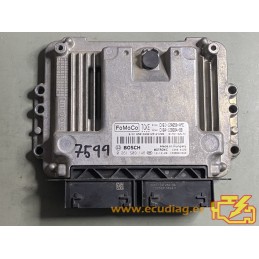 ECU BOSCH MED17.0.1 0261S09146 FORD FOCUS III 1.0 ECOBOOST 92KW 125HP CV61-12A650-AME CV6A-12B684-BB 7GKE / SW 1037530158