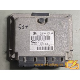 ECU MAGNETI MARELLI IAW 4TV.KA 61601.309.01 VOLKSWAGEN POLO 1.4 16V 036906034KA - WITH DISABLED IMMOBILIZER (IMMO OFF)