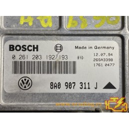 ECU BOSCH MA1.2.3 0261203192/193 SEAT IBIZA II (6K) 1.6i 55KW 75CV 8A0907311J