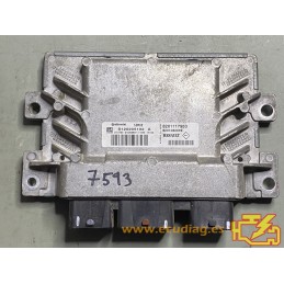 ECU CONTINENTAL SIM32 S120205102A DACIA SANDERO 1.2i 16V 55KW 75CV 8201117953 8201082039 - VIRGEN