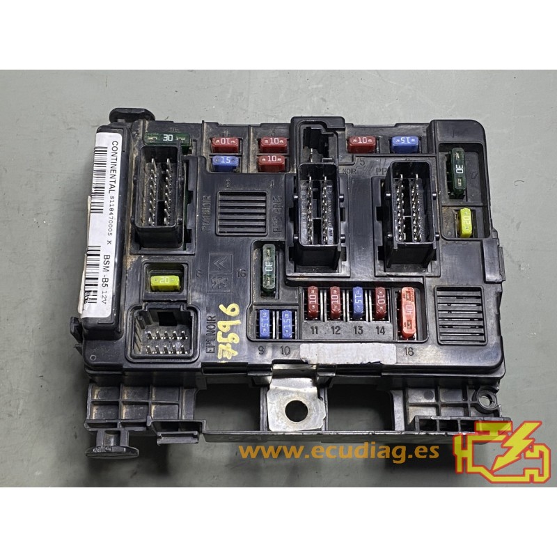 BSM CONTINENTAL BSM-B5 S118470005K CITROEN C8 / PEUGEOT 807 / LANCIA PHEDRA / FIAT ULYSSE 2.2 HDI / JTD 9650618280