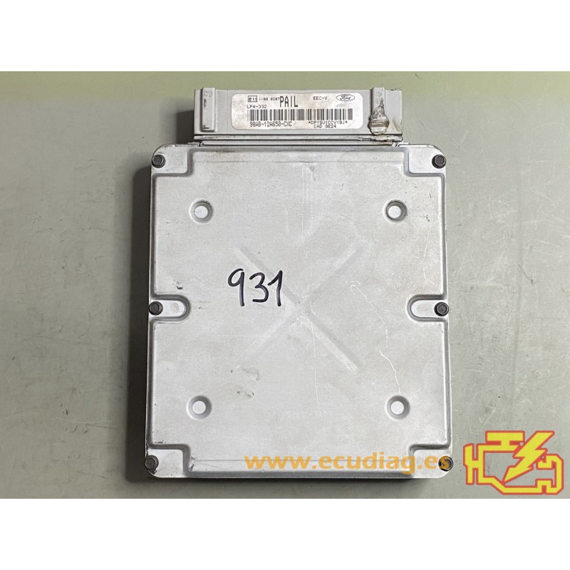 ECU VISTEON LP4-332 FORD FOCUS 1.6 16V 74KW 100HP 98AB-12A650-CXC