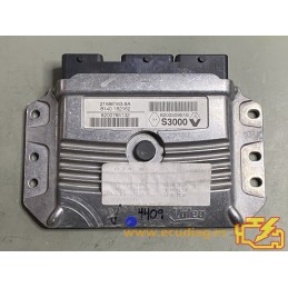 ECU SAGEM S3000 21586163-9A RENAULT SCENIC II 1.6i 16V 82KW 112HP 8200785132 8200509516 / SW 8200565326 - VIRGIN