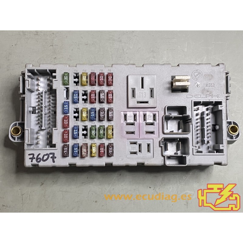 FUSES BOX DELPHI FIAT PUNTO 1.2i 44KW 60HP 46552681