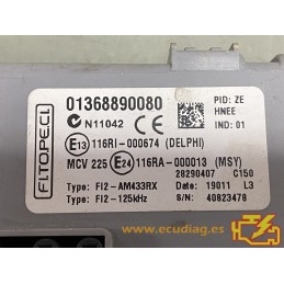 BCM DELPHI 28290407 FIAT / PEUGEOT / CITROEN 01368890080