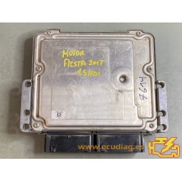 ECU BOSCH EDC17C70-3.10 0281033798 FORD FIESTA VI 1.5 TDCI 55KW 75HP F1B1-12A650-BDA / SW 1037560305 - F1B1-14C204-BDA