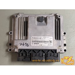 ECU BOSCH EDC17C10-5.20 0281019144 FORD FIESTA VI 1.4 TDCI 51KW 70CV BV21-12A650-ACD / SW 1037535120 - BV21-14C204-ACF