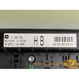 ECU CONFORT / BODY HELLA 5DK008668-38 OPEL ASTRA H 13206754