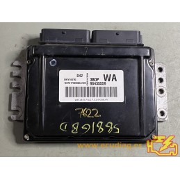 ECU SIEMENS D42 5WY1E07G CHEVROLET KALOS 1.2i 53KW 72CV 96435559 3BOP WA