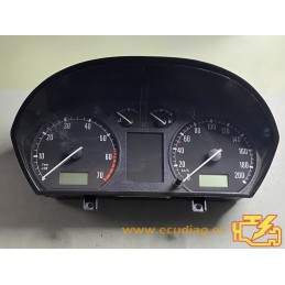 INSTRUMENT CLUSTER VDO 110.080.015/005 SKODA FABIA I 1.4i 44KW 60HP 6Y1919880C