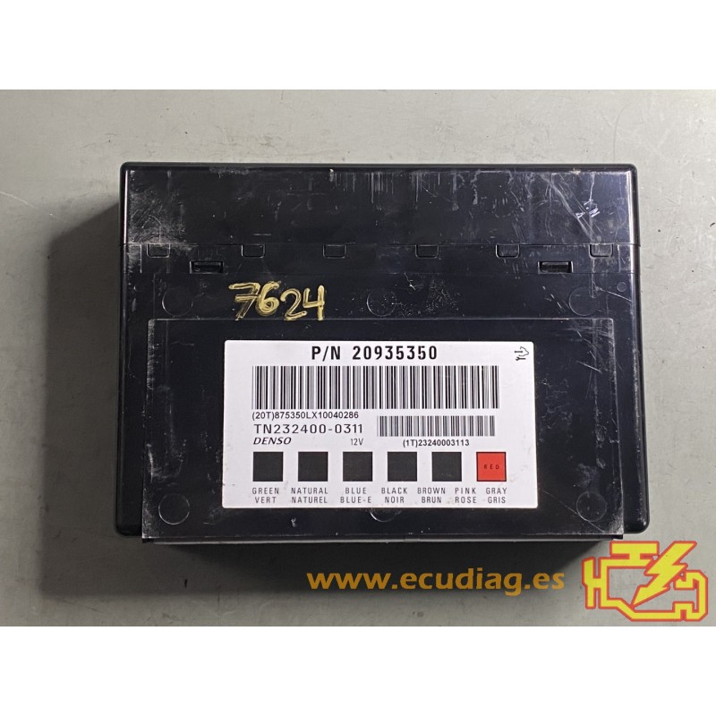 BCM DENSO TN232400-0311 OPEL ANTARA A 2093550