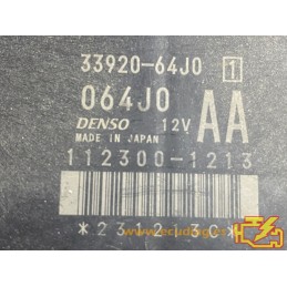 ECU DENSO 112300-1213 SUZUKI GRAND VITARA 1.6i 78KW 106CV 33920-64J0 / SW 5E34A6ML2T41