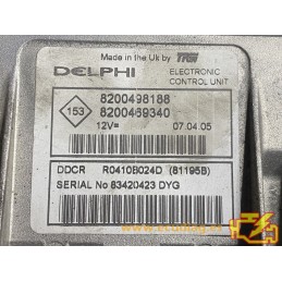 ECU DELPHI DDCR R0410B024D RENAULT MEGANE 1.5 DCI 8200498188 8200469340