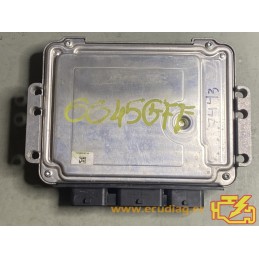 ECU BOSCH EDC16C34-4.11 0281012620 PEUGEOT 308 I (T7) 1.6 HDI 110CV 9663944680 / SW 9663944680 - 1037383736 - CON INMO ANULADO
