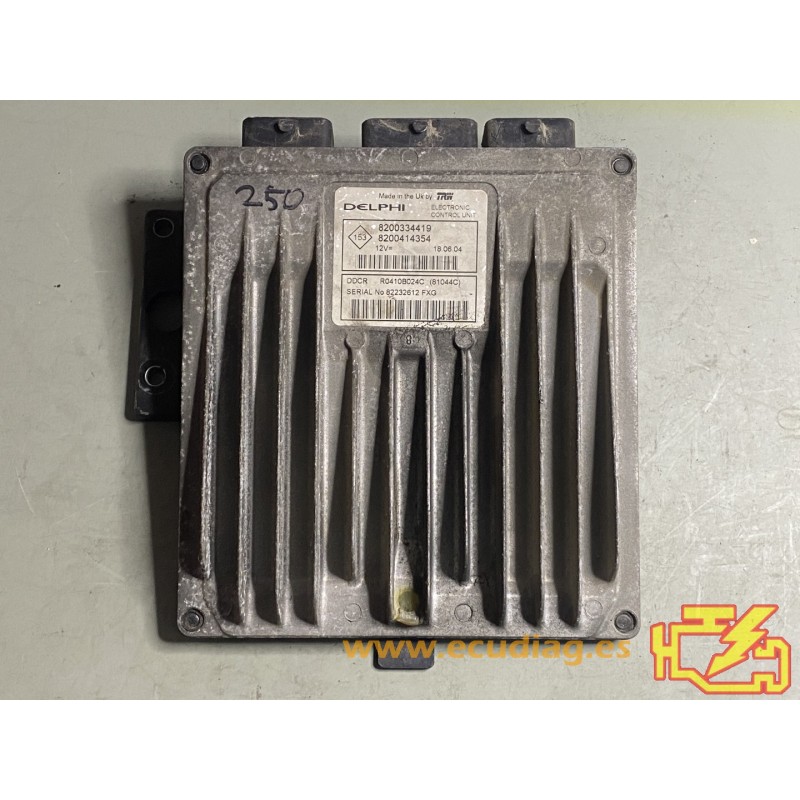 ECU DELPHI DDCR R0410B024C RENAULT MEGANE II / SCENIC II 1.5 DCI 8200334419 8200414354 - VIRGIN - AUTOCODING
