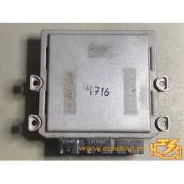 ECU SIEMENS SID803 5WS40204E-T PEUGEOT 407 2.0 HDI HW 9655041480 SW 9658345280