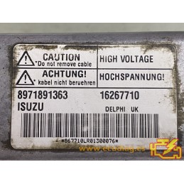 ECU BOMBA DELPHI DELCO 8971891363 OPEL CORSA 1.7 DTI 16267710