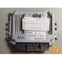 BOSCH EDC16C34-4.11 0281013332 CITROEN C4 I 1.6 HDI 110HP 9664257580 / SW 9665053480 - 1037386141 - WITH DISABLED IMMOBILIZER