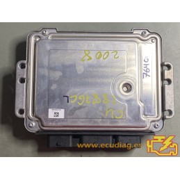 BOSCH EDC16C34-4.11 0281013332 CITROEN C4 I 1.6 HDI 110HP 9664257580 / SW 9665053480 - 1037386141 - WITH DISABLED IMMOBILIZER
