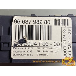 BSI 2004 P06-00 VALEO A12273 PEUGEOT 207 1.4i 70KW 95HP 9663798280 / SW 9667085080 - VIRGIN