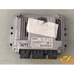 ECU BOSCH EDC16C34-2.10 0281011629 CITROEN C4 1.6 HDI 80KW 109CV 9656494480 / SW 1037371067 - CON INMOVILIZADOR ANULADO