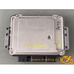ECU BOSCH EDC16C34-2.10 0281011629 CITROEN C4 1.6 HDI 80KW 109HP 9656494480 / SW 1037371067 - WITH DISABLED IMMOBILIZER