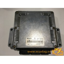 ECU MOTOR BOSCH EDC15C3-4.1 0281010632 RENAULT TRAFIC II 1.9 DCI 100CV 8200051608 8200204836 / SW 1037367781- CON INMO ANULADO