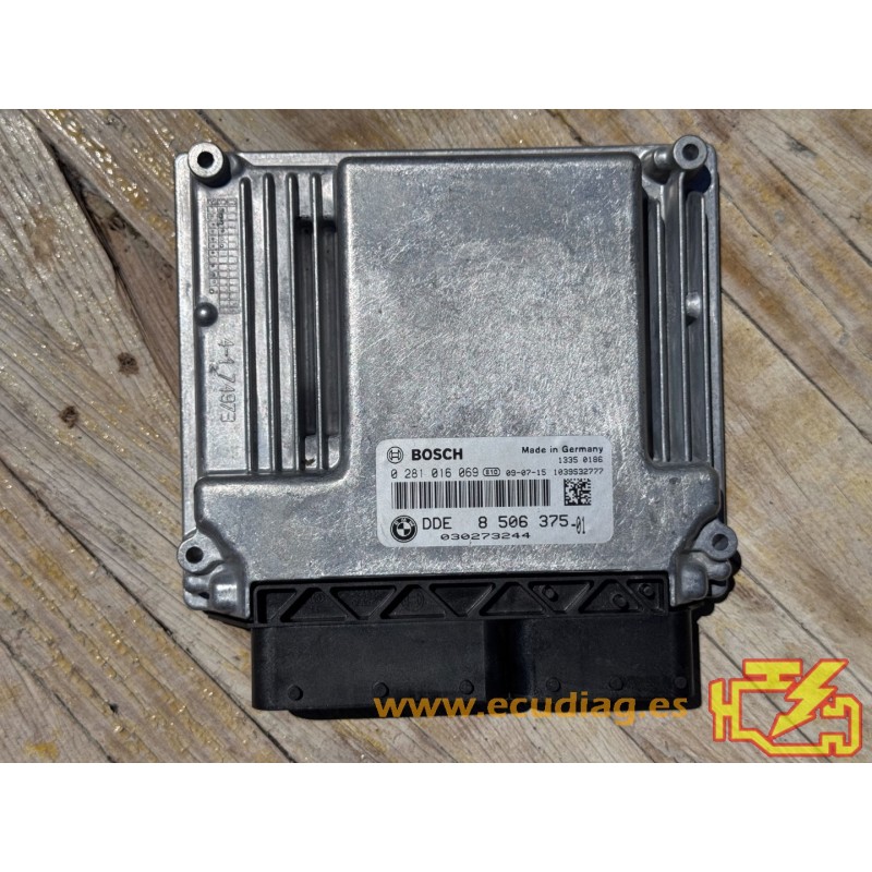 ECU BOSCH EDC17CP01-3.11 0281016069 BMW 318D (E91) 105KW 143HP