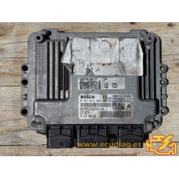 ECU BOSCH EDC16C34-2.10 0281012465 PEUGEOT 207 1.6 HDI 80KW 110CV