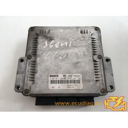 ECU BOSCH EDC15C3-4.2 0281011102 RENAULT SCENIC I 1.9 DCI 75KW 102CV 8200153945 8200222133 / SW 1037367628 / CON INMO ANULADO