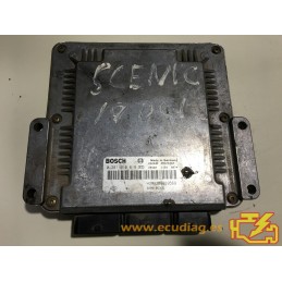 ECU BOSCH EDC15C3-4.13 0281010819 RENAULT MEGANE I 1.9 DCI 102HP HOM8200039569 8200166362 / SW 1037362784 / WITH IMMO OFF