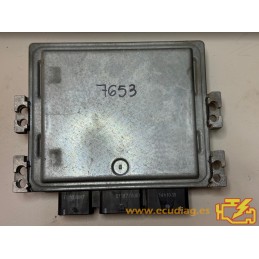 ECU SIEMENS SID301 S122326113A RENAULT GRAND SCENIC II 1.5 DCI 106HP 8200804775 8200807626 - / SW 8201129022 / WITH IMMO OFF