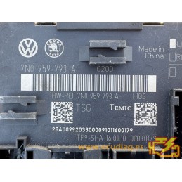 MÓDULO PUERTA TEMIC 00030179 SKODA SUPER B 7N0959793
