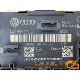 MÓDULO PUERTA TEMIC 0002018C AUDI Q5 8K0959792J