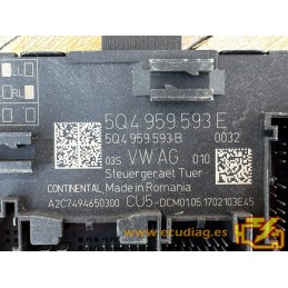 MÓDULO PUERTA CONTINENTAL A2C7494650300 SEAT LEON III 5Q4959593E