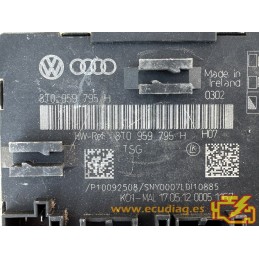 DOOR MODULE LEOPOLD KOSTAL P10092508 AUDI A5 8T0959795H