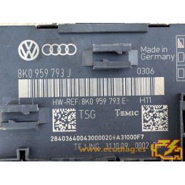 DOOR MODULE TEMIC 000200F7 AUDI Q5 8K0959793J