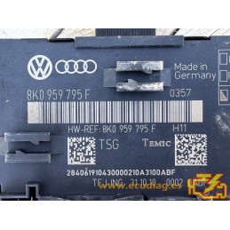 DOOR MODULE TEMIC 00020ABF AUDI A4 8K0959795F