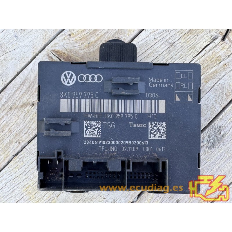 MÓDULO PUERTA TEMIC 00010613 AUDI Q5 8K0959795C
