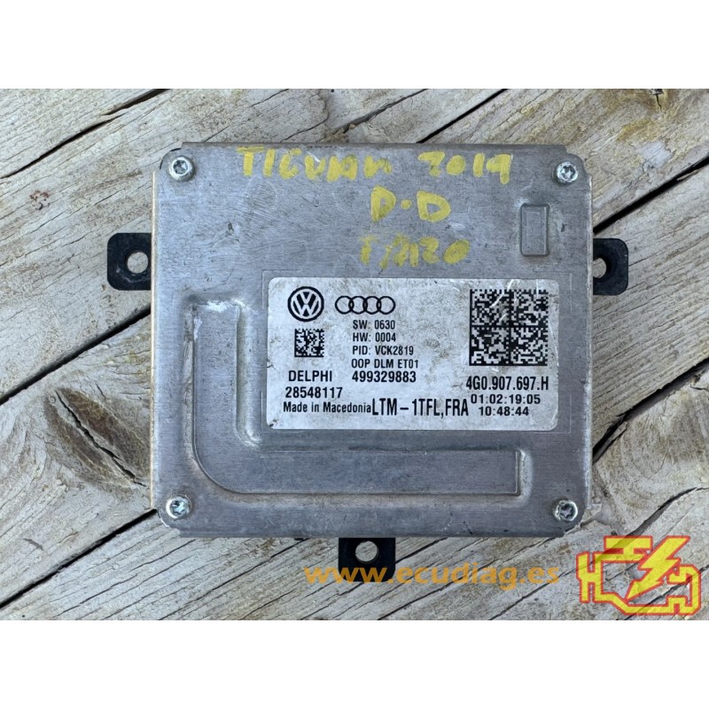 MÓDULO BALASTRO LUCES DELPHI 28548117 VOLKSWAGEN TIGUAN 04G.907.697.H