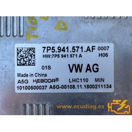 LIGHTS BALLAST MODULE KEBODA 10100500037 VOLKSWAGEN TIGUAN 7P5.941.571.AF