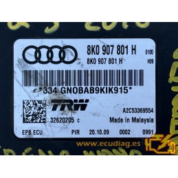HAND BRAKE MODULE TRW 32620205C AUDI Q5 8K0907801H