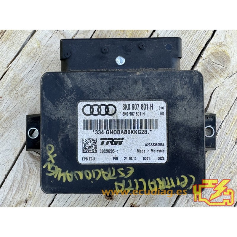 HAND BRAKE MODULE TRW 32620205C AUDI A4 8K0907801H
