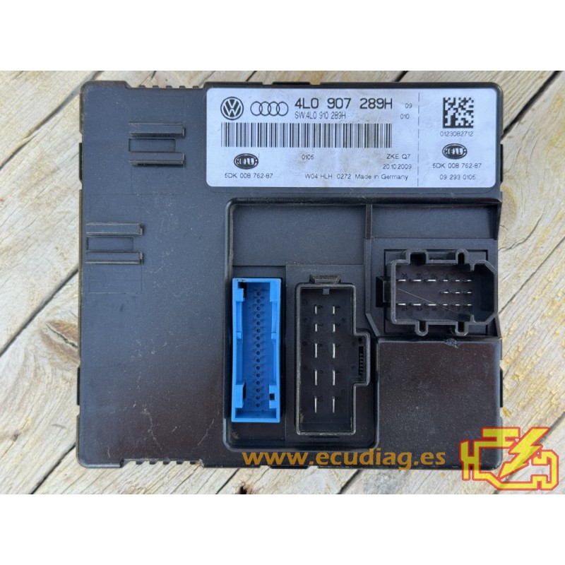 CCM MODULE HELLA 5DK008762-87 AUDI Q7 4L0907289H