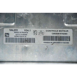 ECU MOTOR VALEO V34.1 V29010314A PSA 9666591380