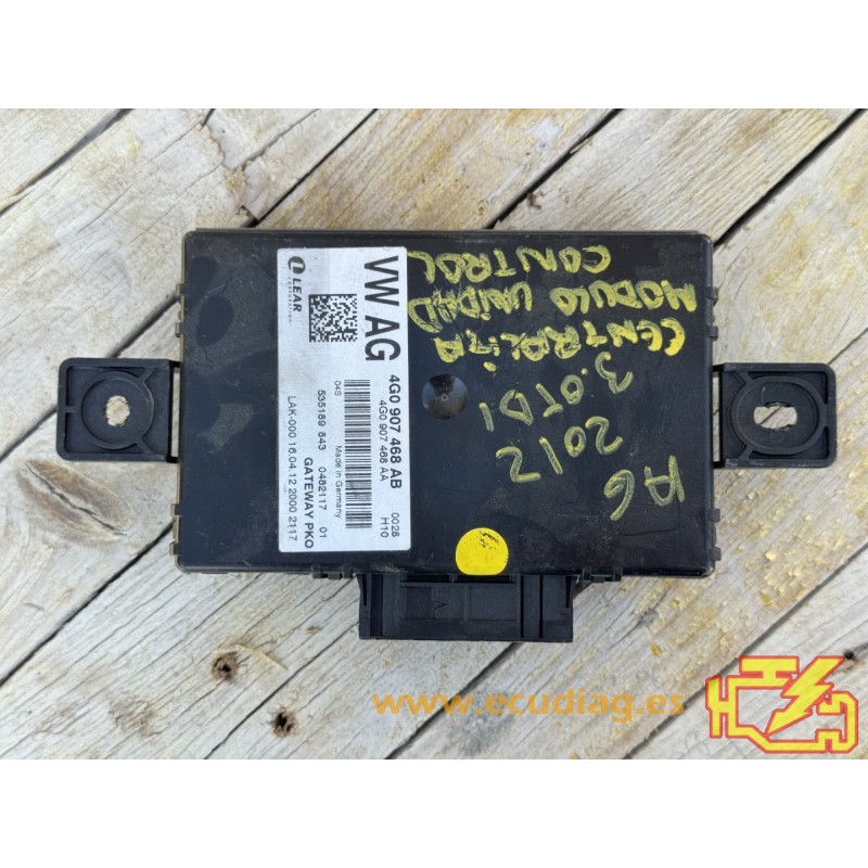 GATEWAY MODULE LEAR 535189843 AUDI A6 4G0907468AB
