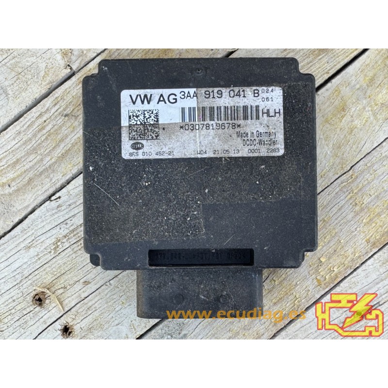 START STOP MODULE HELLA 8ES010.452-21 VOLKSWAGEN UP 3AA919041B