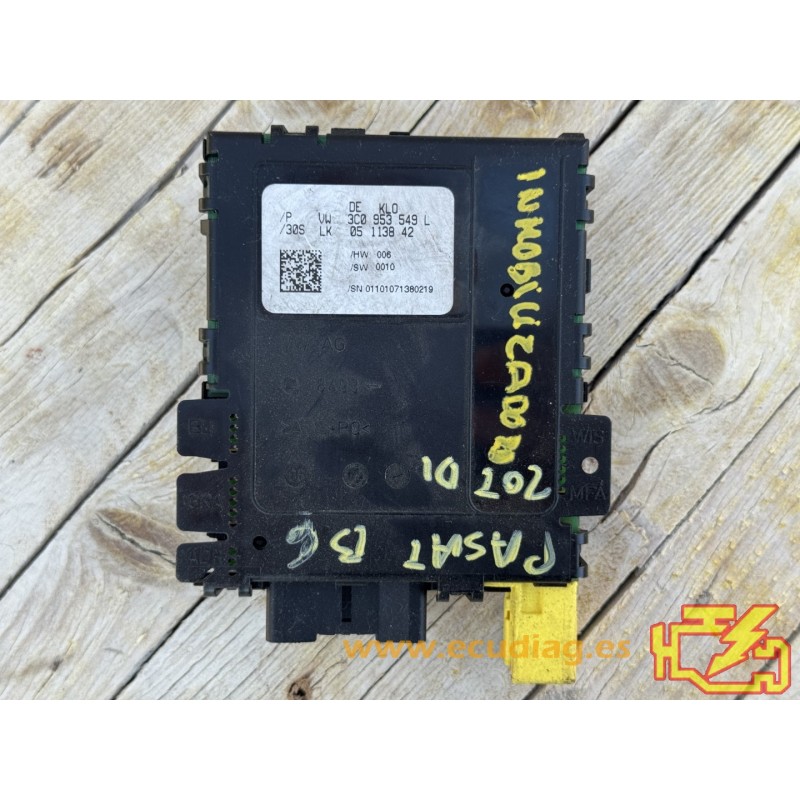 MÓDULO MANDOS VOLANTE LK 05113842 VOLKSWAGEN PASSAT VI 3C0953549L