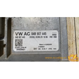 ECU DELPHI DCM6.2V 28459901 SEAT IBIZA 1.4TDI 04B907445