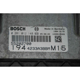 ECU MOTOR BOSCH EDC16C39 0281012148 FIAT 55202700